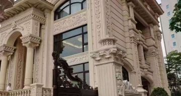 鄂州黄金麻别墅外墙异形定制