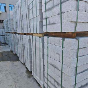 鄂州芝麻白路牙石，路侧石