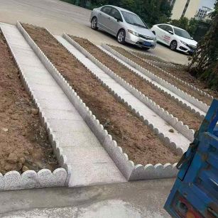 鄂州芝麻白花边石