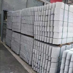 鄂州芝麻白树围石 树池