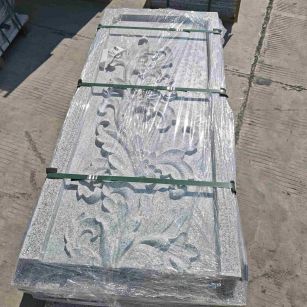 鄂州芝麻白别墅外墙雕刻版