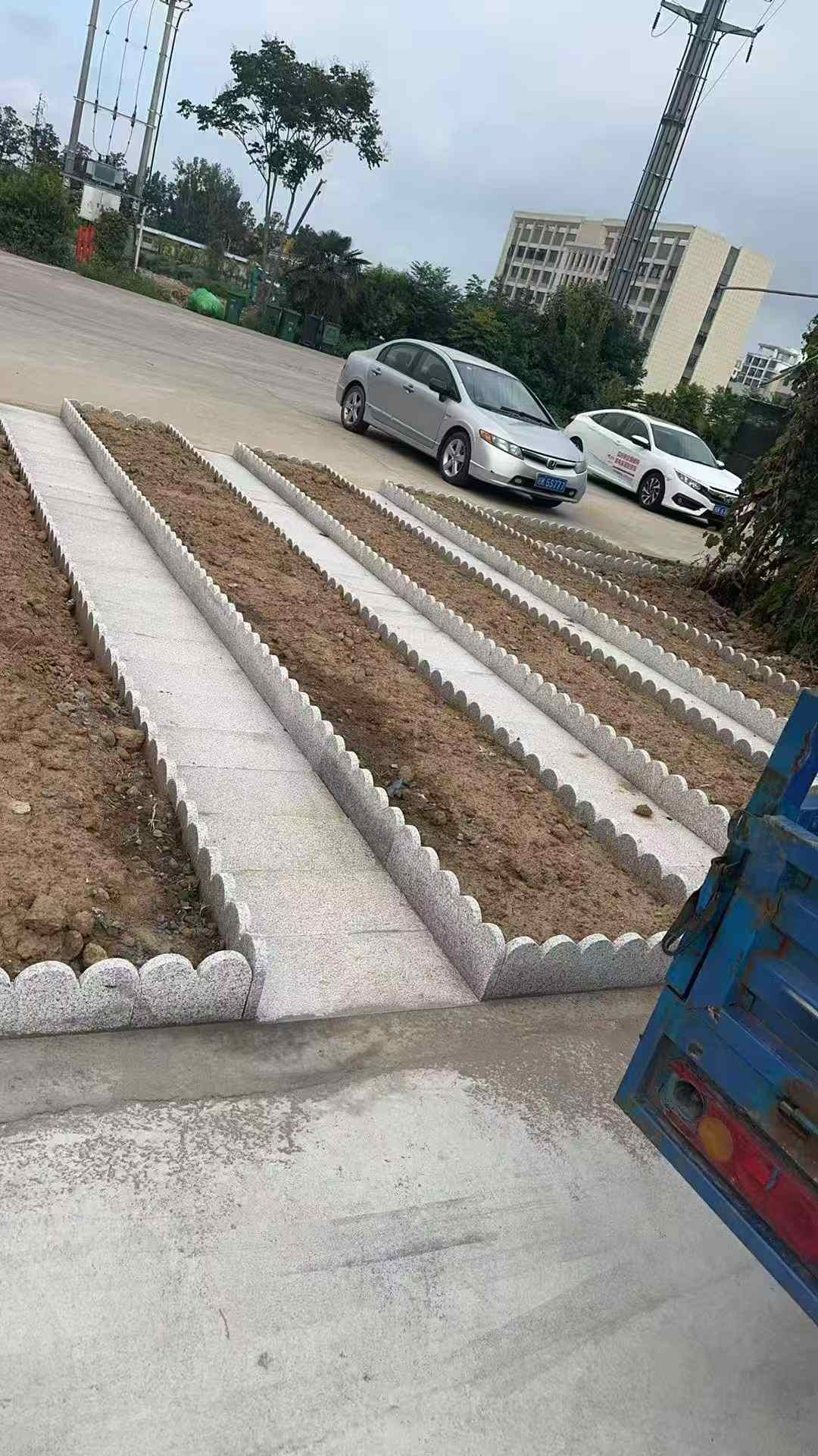 鄂州芝麻白花边石