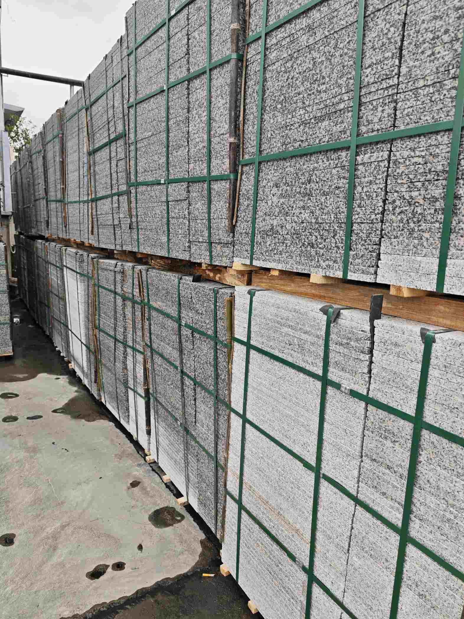 鄂州芙蓉白地铺石，石材地铺石