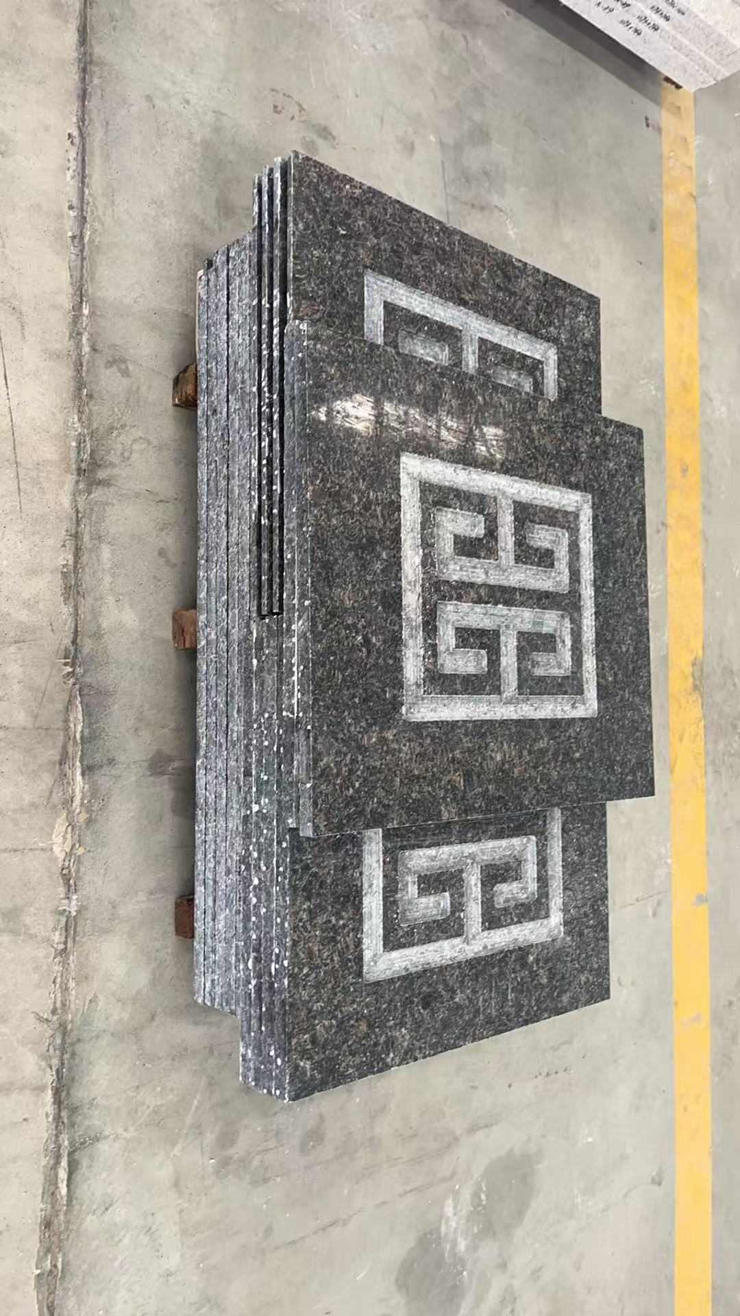 鄂州英国棕回纹雕刻版