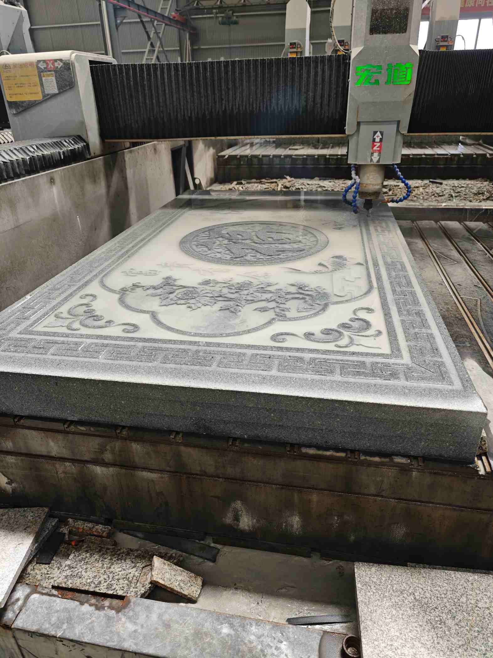 鄂州芝麻灰雕刻版异形雕刻异形定制